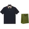 GUCCI Polo Shirt Men's Dark Blue 545714-XJAGU-4685