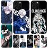 Blue Lock Наги Сэйсиро Мягкий чехол для телефона для IPhone 11 17 Air 16E 16 Pro Max 15 + 14 Plus 13 Mini 12 Apple 7 SE 8 Fundas Coque 11