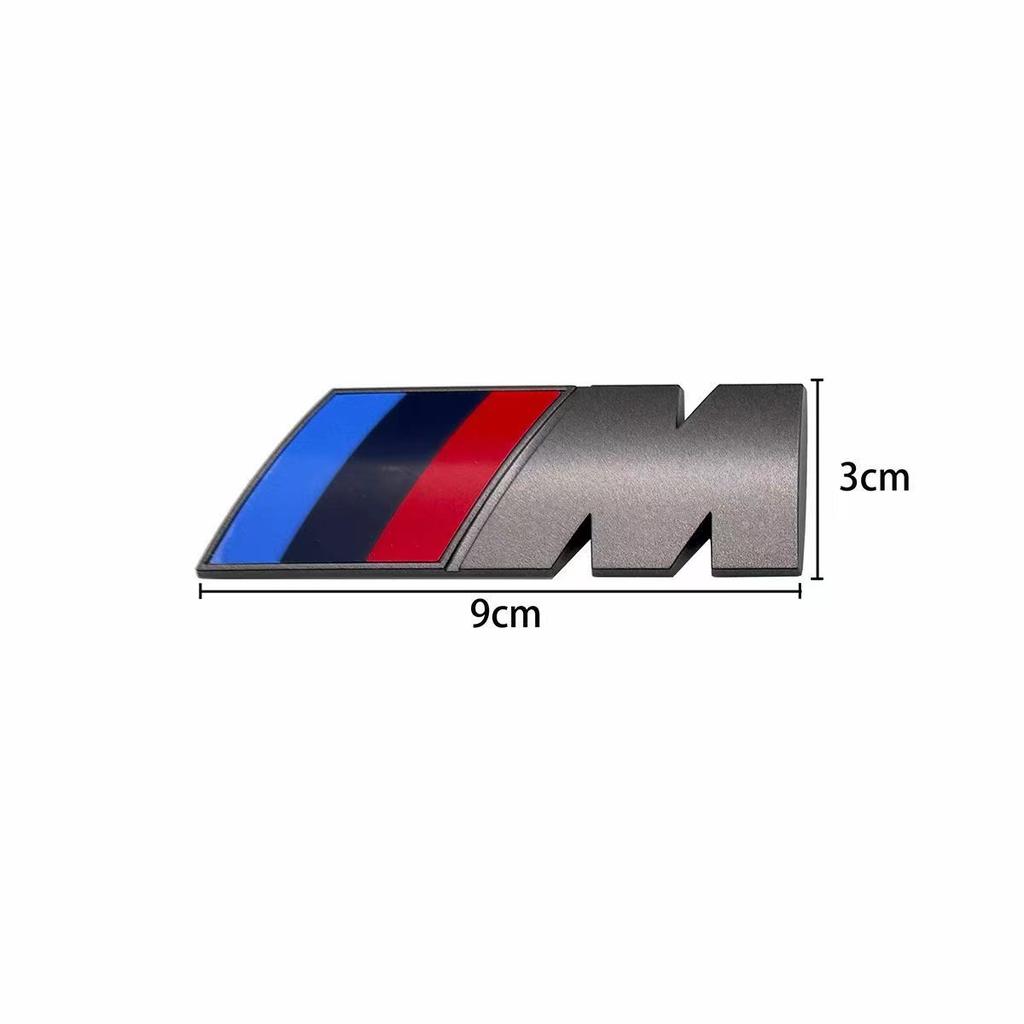 For BMW M E46 E90 E60 New Car Fender Trunk M Logo Badge Emblem Sticker For BMW M M3 M5 M6 X3 E46 E90 F30 G20 E36 E34 G30 Auto Parts Cool Personalized
