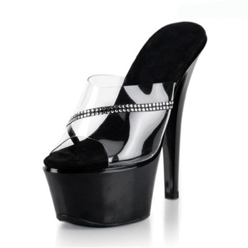 2025 летние односложные новые классные тапочки на тонком каблуке простые женские туфли со стразами на высоком каблуке