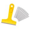 ALIWRAP Long Handle Metal Blade Scraper Vinyl Spatula Car Labels Stickers Remover House Cleaning Window Ceramic Glass Cleaner