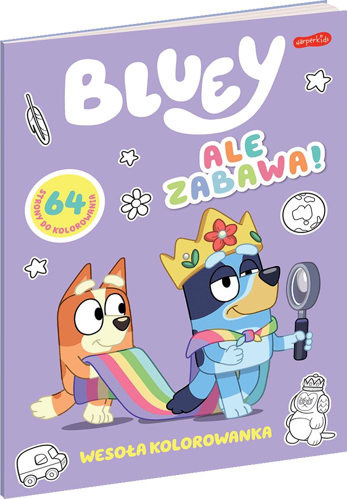 Bluey Ale Zabawa. Kolorowanka