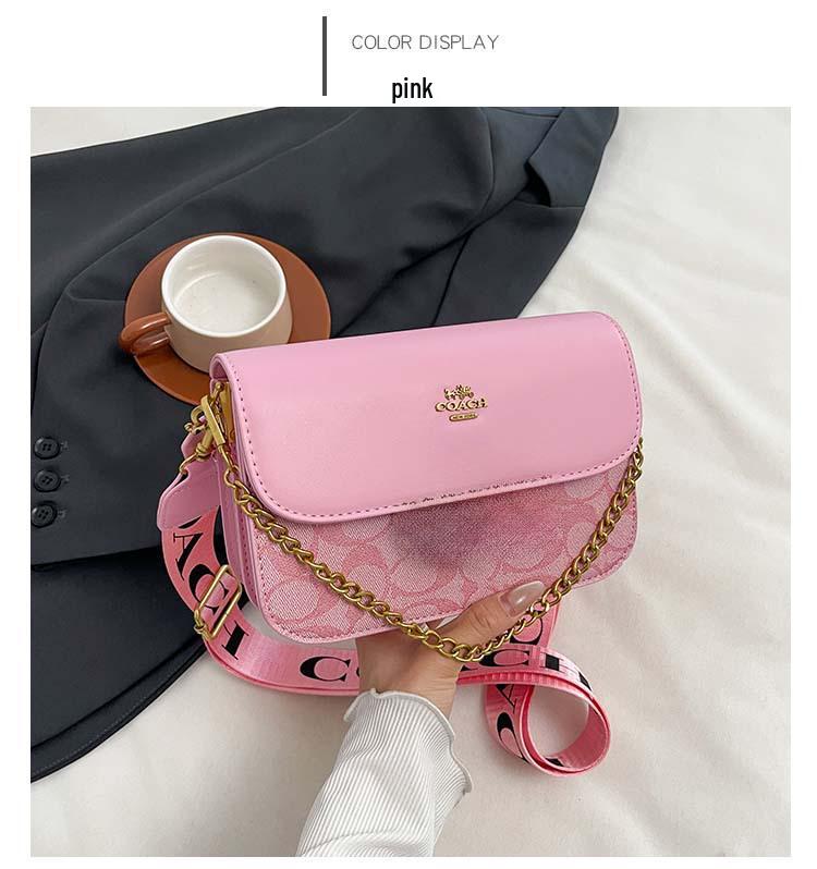 Женская стильная маленькая квадратная сумка кроссбоди высокого класса 2025 года с универсальным принтом