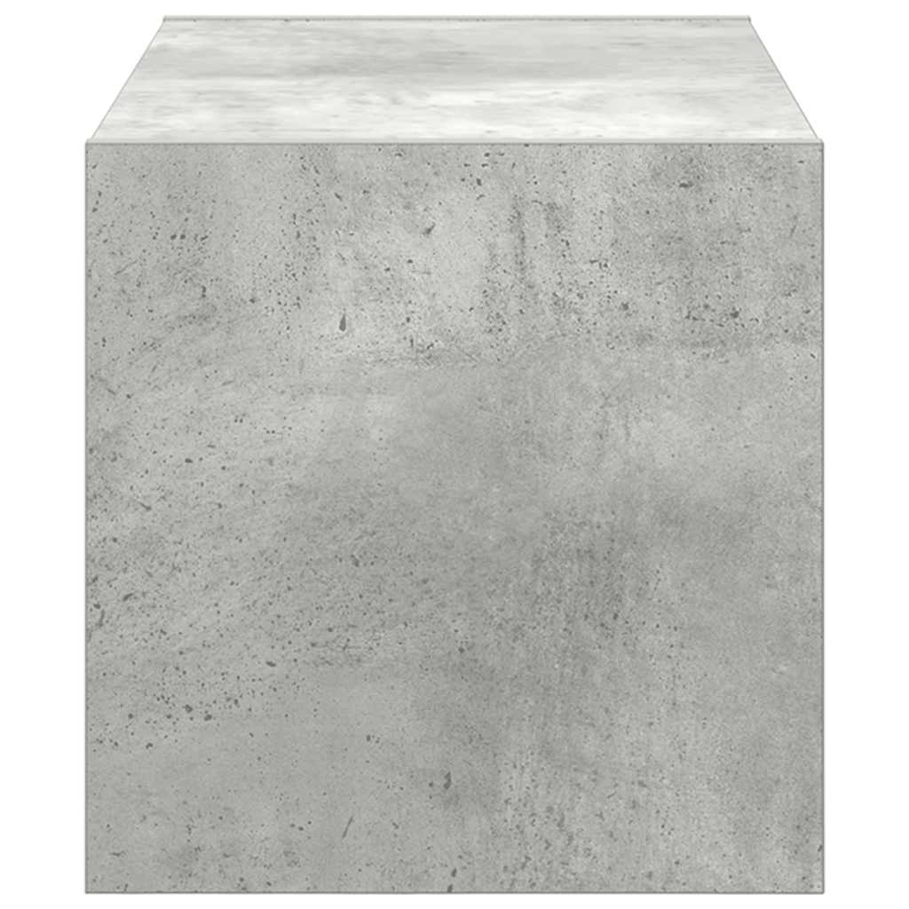 Stackable Shoe Rack Concrete Grey 60 x 30 x 30.5 cm