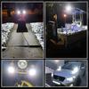 Двухцветные 3-дюймовые мотоциклетные прожекторы 200 Вт LED 30000 лм 12 В 24 В Рабочий свет для грузовика Противотуманная фара Фара для мотоцикла Грузовика Автомобиля