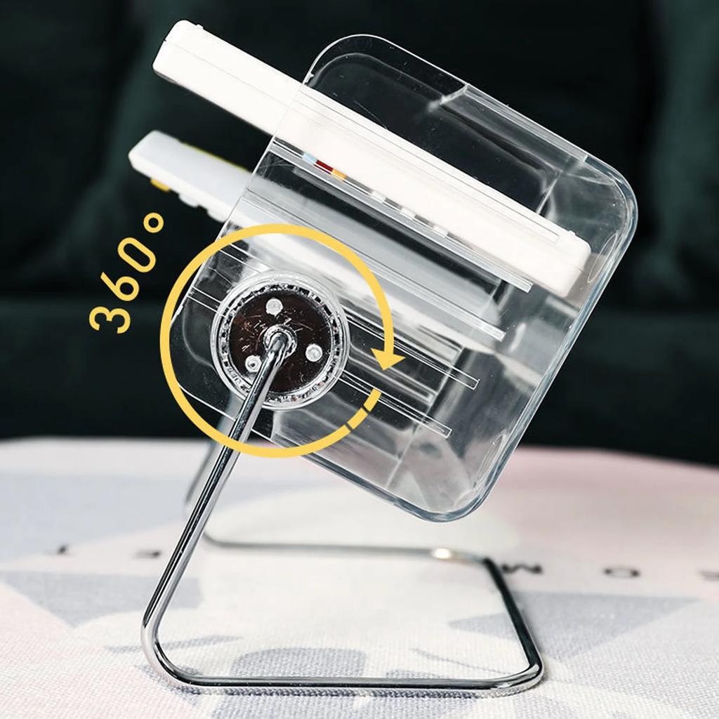 Прозрачный пластиковый держатель для пульта дистанционного управления, настольный органайзер, прозрачный чехол для мобильного телефона, очки, ящик для хранения всякой всячины, многофункциональный