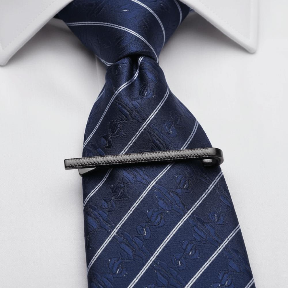 Copper Tie Clasp Elegant Bowtie Clasp Fashion Tie Clip Men's Groom