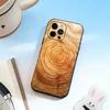 N-Натуральное дерево Чехол для телефона Силиконовый Мягкий Для IPhone 17 16 15 14 13 12 11 X XR Plus Pro Max Plus