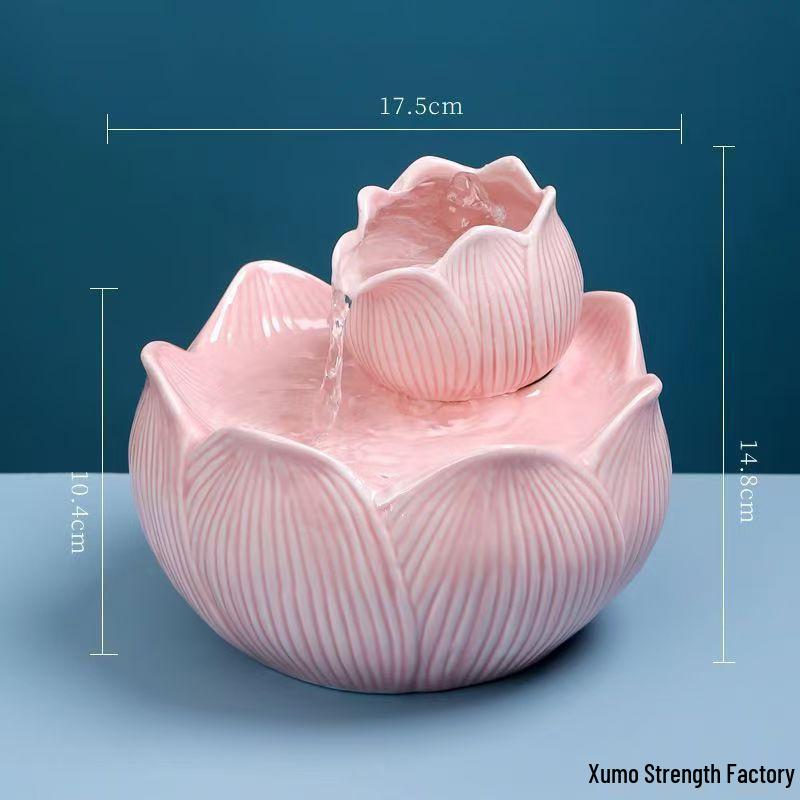 Керамическая Автоматическая Поилка для Животных - Динамичная Циркулирующая Чаша для Кошек и Собак, Не Требует Подключения к Сети