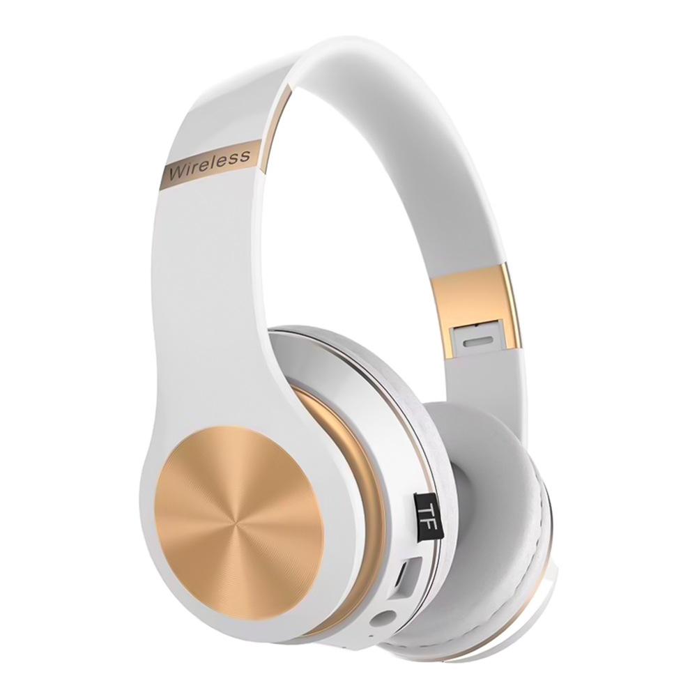 Складные беспроводные Bluetooth-наушники, 3D-стереогарнитура, гарнитура, игровые наушники с шумоподавлением и микрофоном