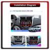 2DIN Android Автомагнитола Car-Play, Hyundai Solaris Accent Verna 2010-2016, Мультимедийный Плеер Головное Устройство Стерео Навигация GPS BT WIFI, 1+16ГБ