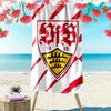 Stuttgart Glory Print Beach Towel, Large Soft Quick Dry Towel for Beach Camping Swimming