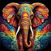 Diamond Embroidery Elephant Full Drill Diamond Painting Animal Cross Stitch Diamond Mosaic Crystal Painting