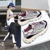 Новые папины кроссовки женские осенние студенческие спортивные кроссовки для бега повседневные на платформе увеличивающие рост