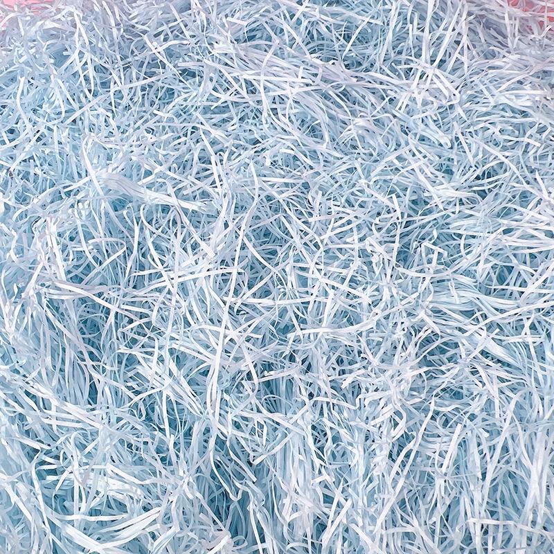 Raffia Paper Shred Gift Box Filler - Glitter Decorative Confetti for Party Favors