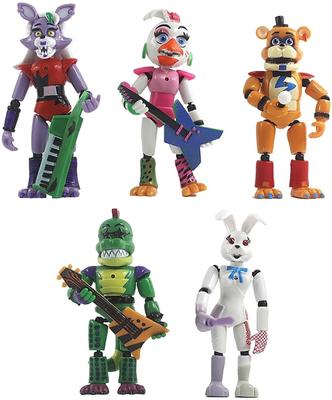 Набор из 5 игрушек-фигурок Five Nights At Freddy's Freddy Toys