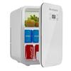 Compact Mini Fridge for Car/Home Use - Single Door, Dual-Purpose for Household & Cosmetic Storage