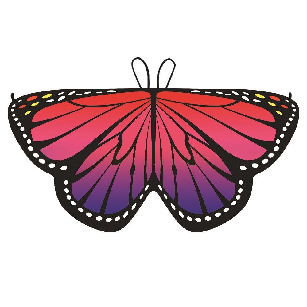 Costume Dress Gilding Sparkling Butterfly Wings Butterfly Wings Cape Shoulder Straps Fairy Wing