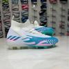 2025 новые футбольные бесшовные футбольные бутсы с верхом из летучего трикотажа, мужские и женские высокие, с длинными шипами, для сломанных ногтей, для искусственной травы, спортивные бутсы