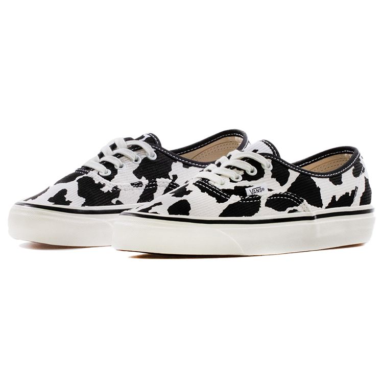 Vans Authentic 44 Dx Canvas Comfortable Versatile Low Top Skate Shoes Unisex Sneaker Black White VN0A54F29GP