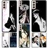 Чехол с аниме Byakuya Kuchiki BLEACH для Samsung Galaxy S20 FE S8 S9 S10 Plus Note 10 Note 20 S22 S21 Ultra, чехол для телефона