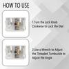 Belt Grinder Knife Jig,Belt Knife Sharpener Jig with Dual Press Plates for Belt Sander Machine Knife Making Angle Grind Guide
