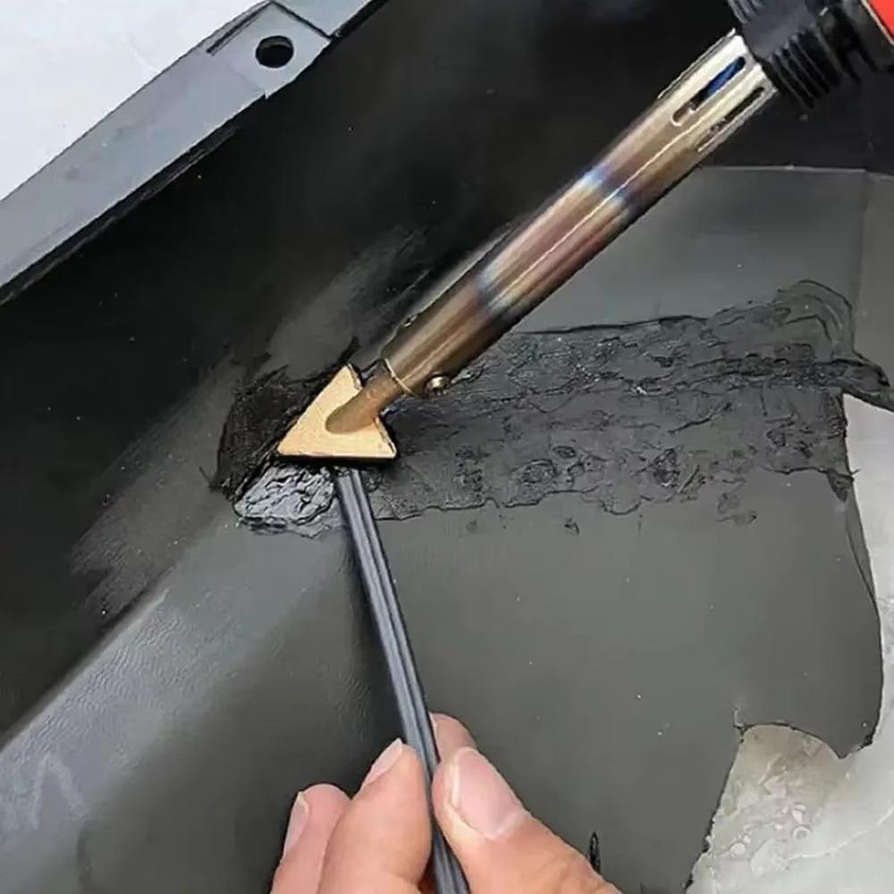 Plastic Welding Soldering Iron Tip Vehicle Body Repair Triangular Smoothing Head