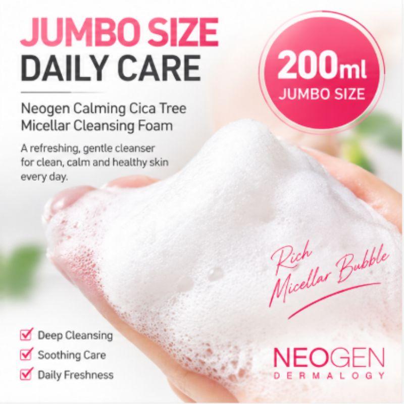 Neogen Dermalogy Calming Cica Tree Micellar Cleansing Foam 200ml