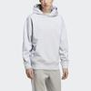 Adidas Originals Trefoil Solid Casual Long Sleeve Sweatshirt Unisex Tops Light-Grey IB2008