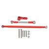 Steering Rod Link Arm Aluminum Alloy Steering Link Rod for MN86K 1 12 RC CarRed