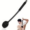 Long Handle Silicone Body Brush Double-Sided Exfoliating Brush Bath Back Scrubber  Bath Time