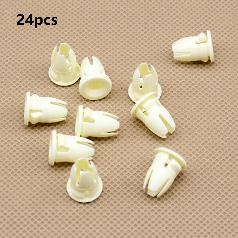 24 шт. Клипсы молдинга двери для Mercedes Benz R107 W108 W109 W123 R129 0019882081