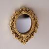 European Frame 1/12 Tiny Mini Victorian Dollhouse Mirror Miniature Ornament Furniture