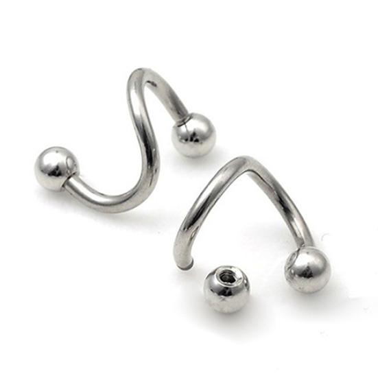 Женщины поворот нос губы шикарные шпильки брови хряща кольцо серьги пирсинг