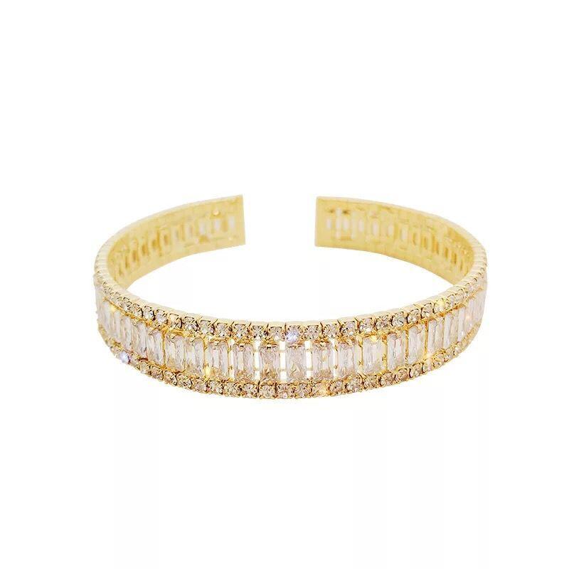 Модный высококачественный роскошный браслет Super Flash Crystal Multi-Row Diamond Bracelet для женщин