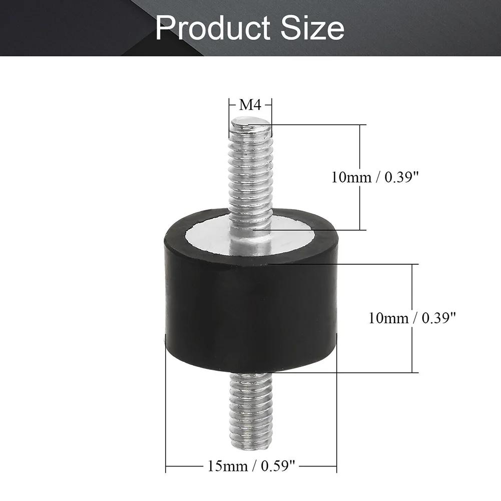 Резиновый виброизолятор крепление шпилька Анти M3 M5 M6 Автомобильный бобинный изолятор Демпфер Инструменты Ferramentas Отвертка