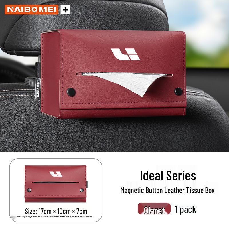 Car Tissue Dispenser for L6-L9/M8 Models, Armrest Hanging Interior Accessory