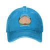 Roger Ricky Spanish Families Cartoon Baseball Cap for Men Women Distressed Washed Headwear Unstructured Caps