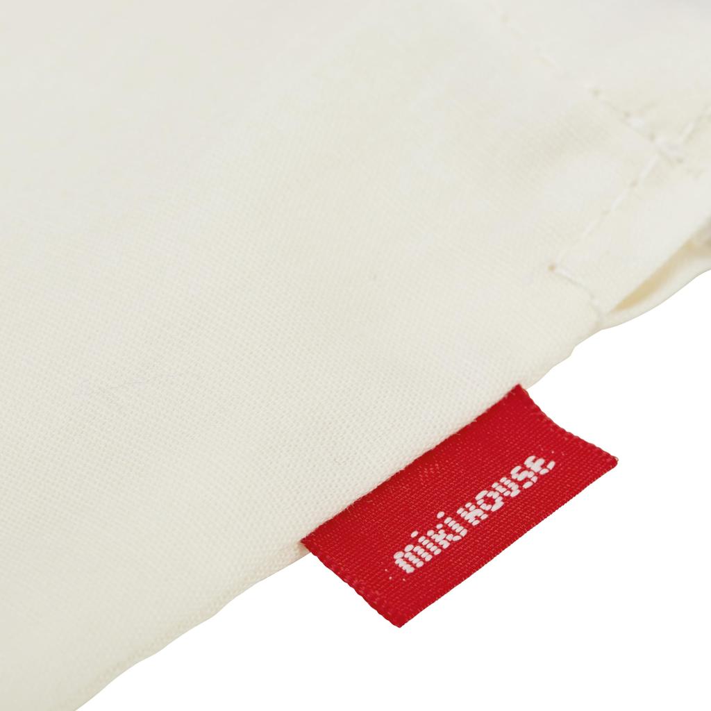 MIKI HOUSE תיק אוכל, תיק בנטו, תיק אוכל בשרוך, עיצוב דוב, מיוצר ביפן, לבנים ולבנות, תינוק, ילדים, גן ילדים, מעון, ילדים