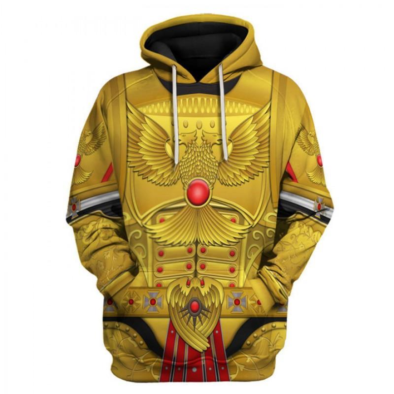 Warhammer 40k Space Marine Hoodie 3D Print Cosplay Set Teens