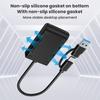 Кабель для мобильного жесткого диска M.2 NVMe с Type-C 3.2 для 2230 2242 2260 2280 22110 Внешний жесткий диск M.2