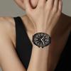 Coach Charter Series Watch Mechanical Movement Leather Strap 44.5mm Black Dial 50m Water Resistant Unisex watches 14602734