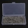 2000 Pcs Sewing Pins, Silver 26mm Flat Straight Pins Quilting for Dressmaker with Storage Box