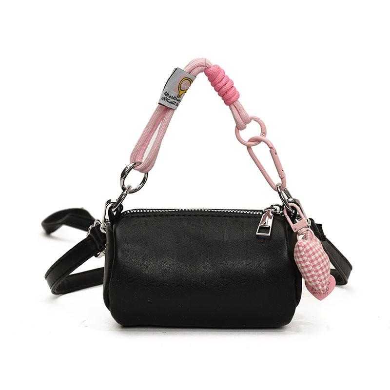 Mini Fashionable Handbag With Bow Chain Design Modern Everyday Shoulder Bag