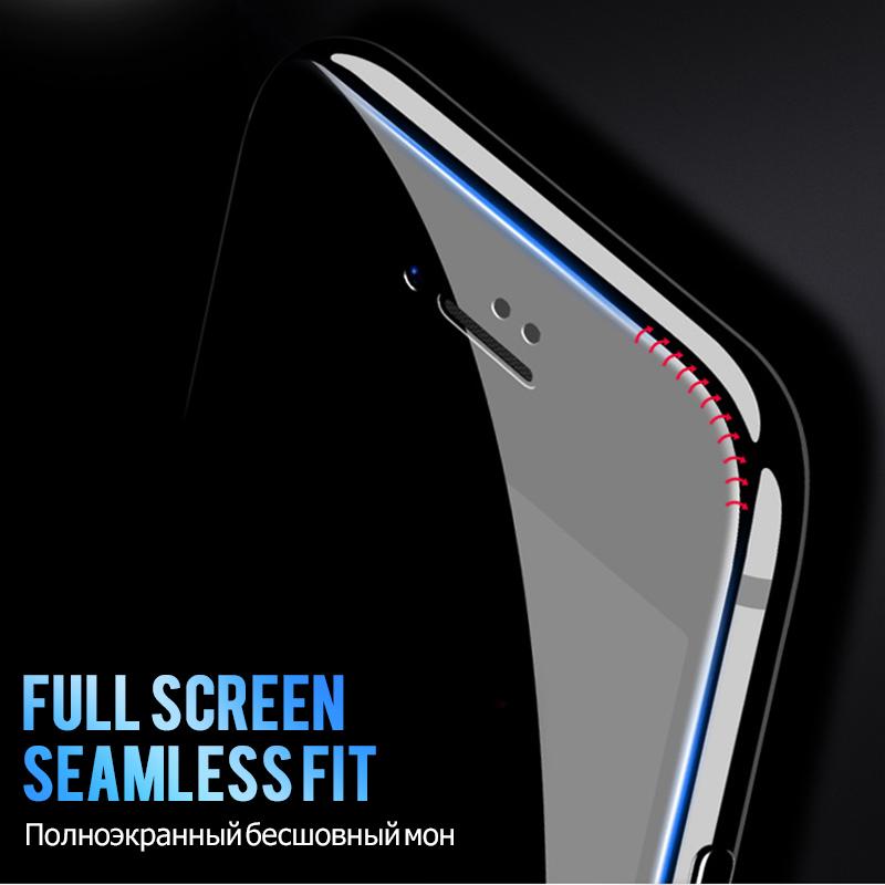 Новое закалённое защитное стекло 9D, для телефонов iPhone 6, 6S, 7, 8, Plus X, также для защиты iPhone 7, 6, 8, X, R, XS, MAX