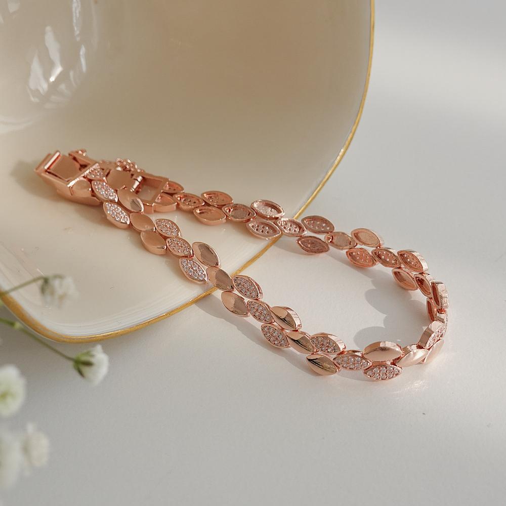 Монография Браслет Карен Mgar0369 Позолоченный 14K