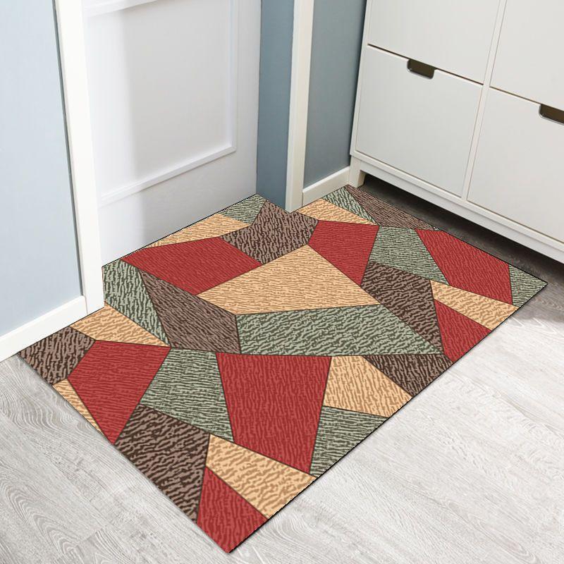 3D китайский коврик для пола, коврик для двери, для дома, спальни, гостиной, ванной комнаты, нескользящий, впитывающий, пригодный для машинной стирки, коврик