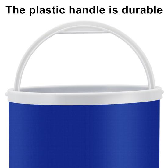 11 л складное автомобильное ведро с ручкой, водонепроницаемое, брезентовое, портативное, большой емкости, для мытья автомобиля, хранения воды, для рыбалки на открытом воздухе, складное, AVE