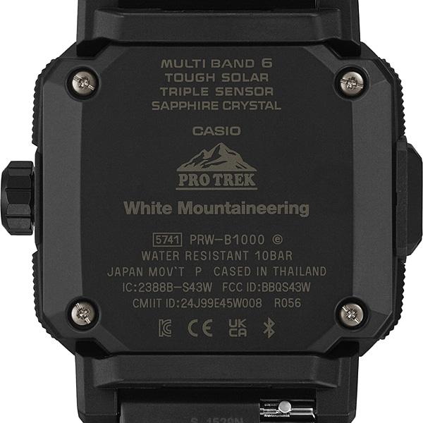Casio Pro Trek Climber Line White Mountaineering Collaboration PRW-B1000WM-1JR Wrist Watch for Men