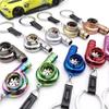 Zinc Zinc Alloy Turbo Key Chain with Sound INS Key Buckle Creative Car Whistle Sound Keyring  Men